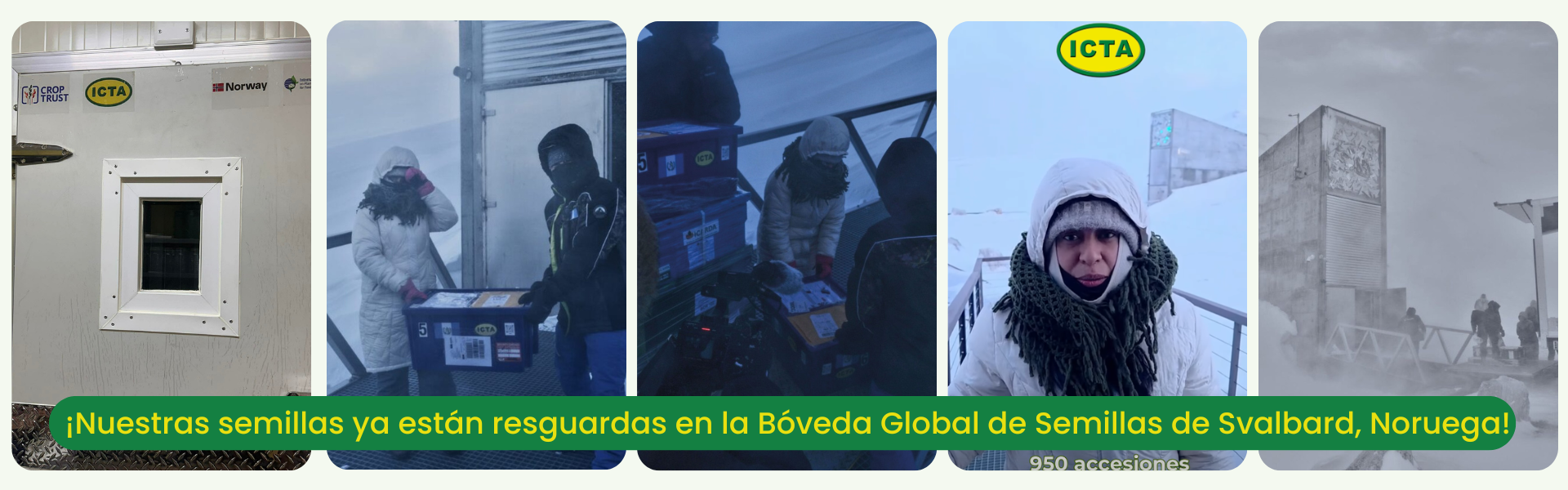 Banco Germoplasma ICTA Guatemala, Banco Mundial de Semillas Syalbard Noruega